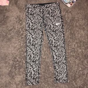 Nike Pants - White and black nike leggings Nike Pants - White and black nike leggings